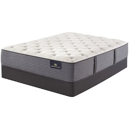 Queen 13" Plush Encased Coil Mattress and 9" High Profile Foundation